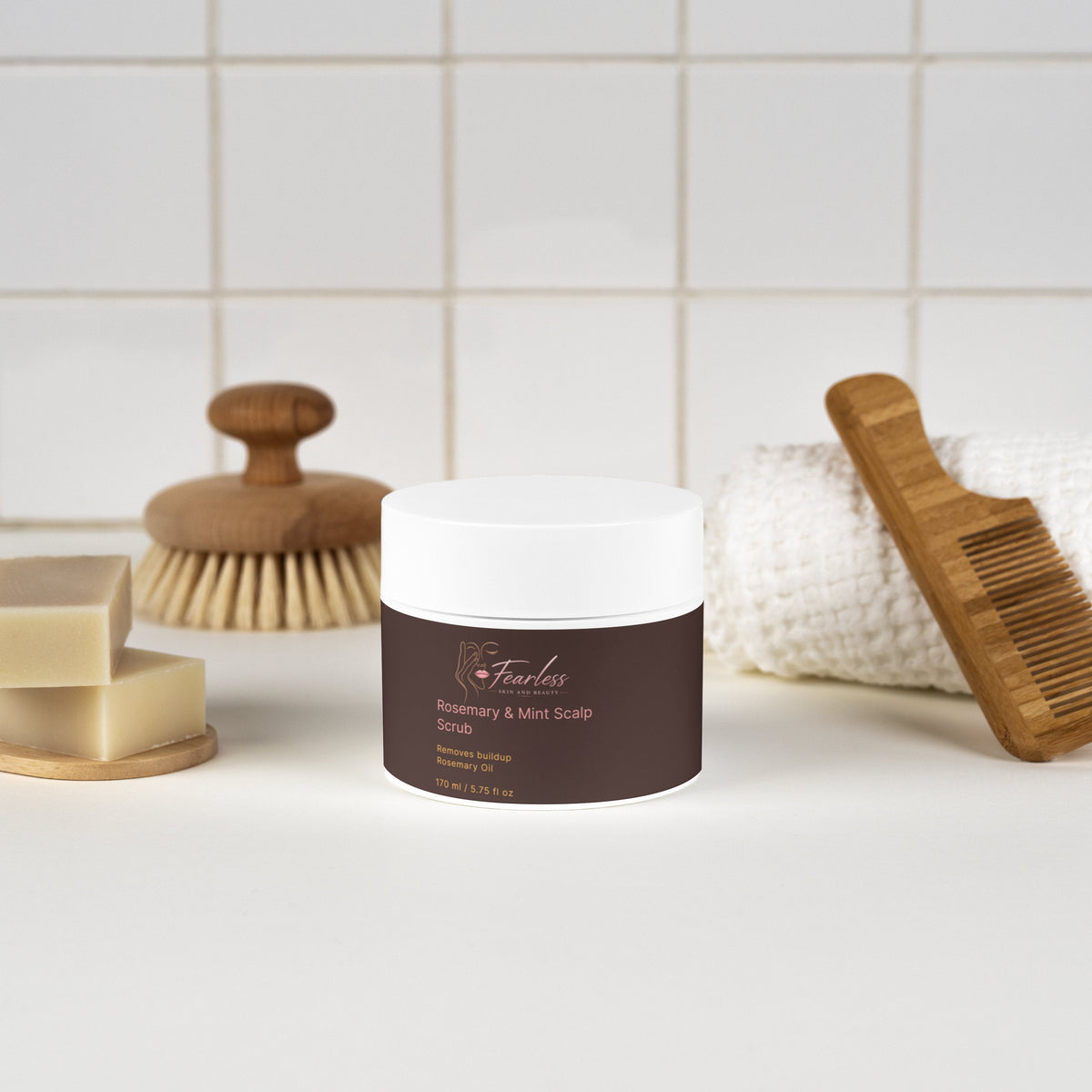 Deep Cleanse Scalp Scrub, Rosemary & Mint