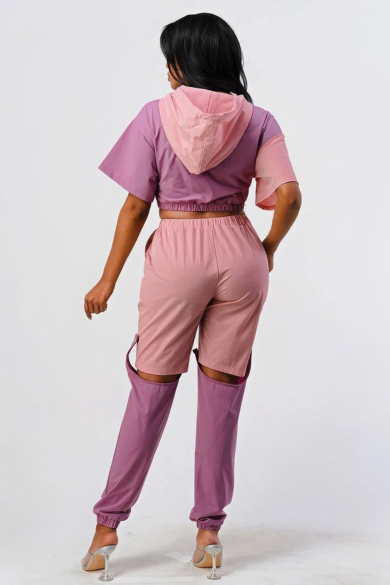 Conjunto transformable de dos piezas