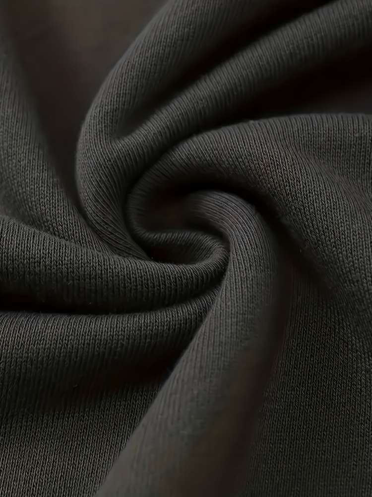 Letter Print Casual Long Sleeves Dress