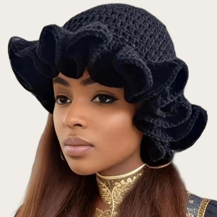 Solid Color Crochet Yarn Hats