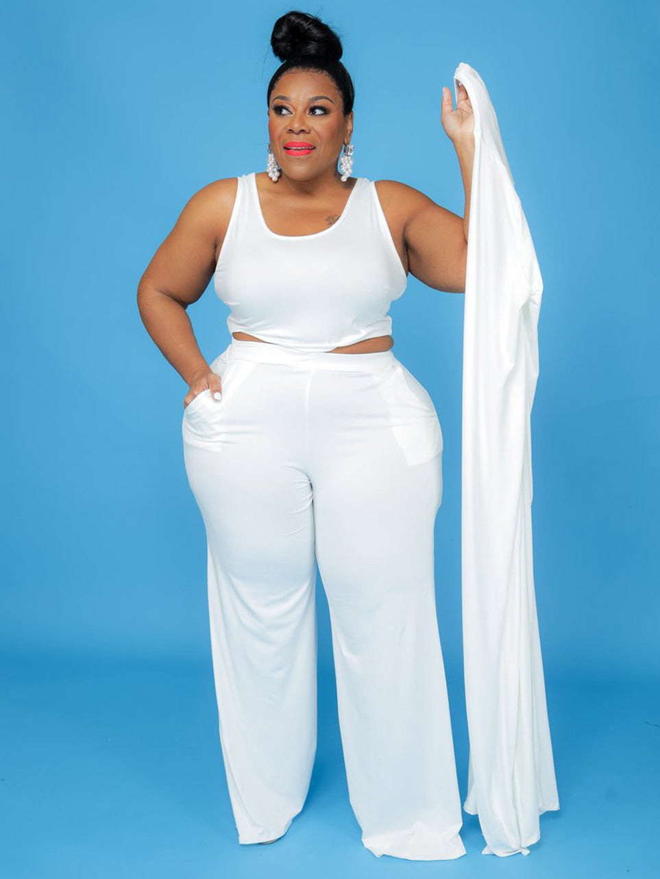 Ensemble pantalon trois pièces Emma