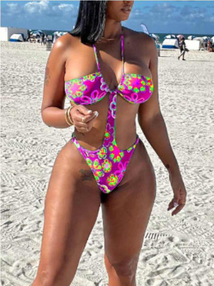 Maillot de bain une pièce groovy
