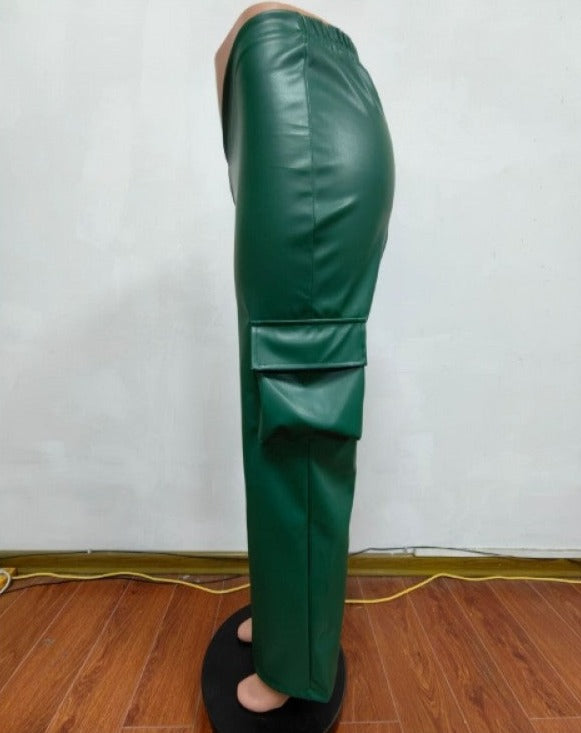 Pantalones de tiro bajo Lashay