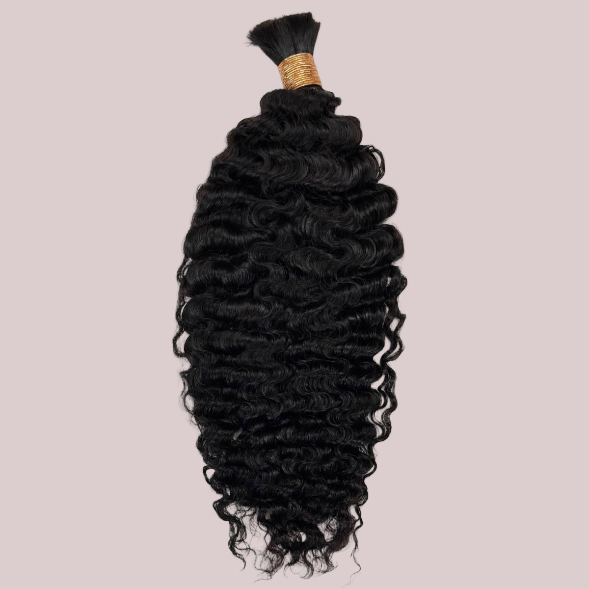 Burmese Curly Bulk Human Hair Extensions