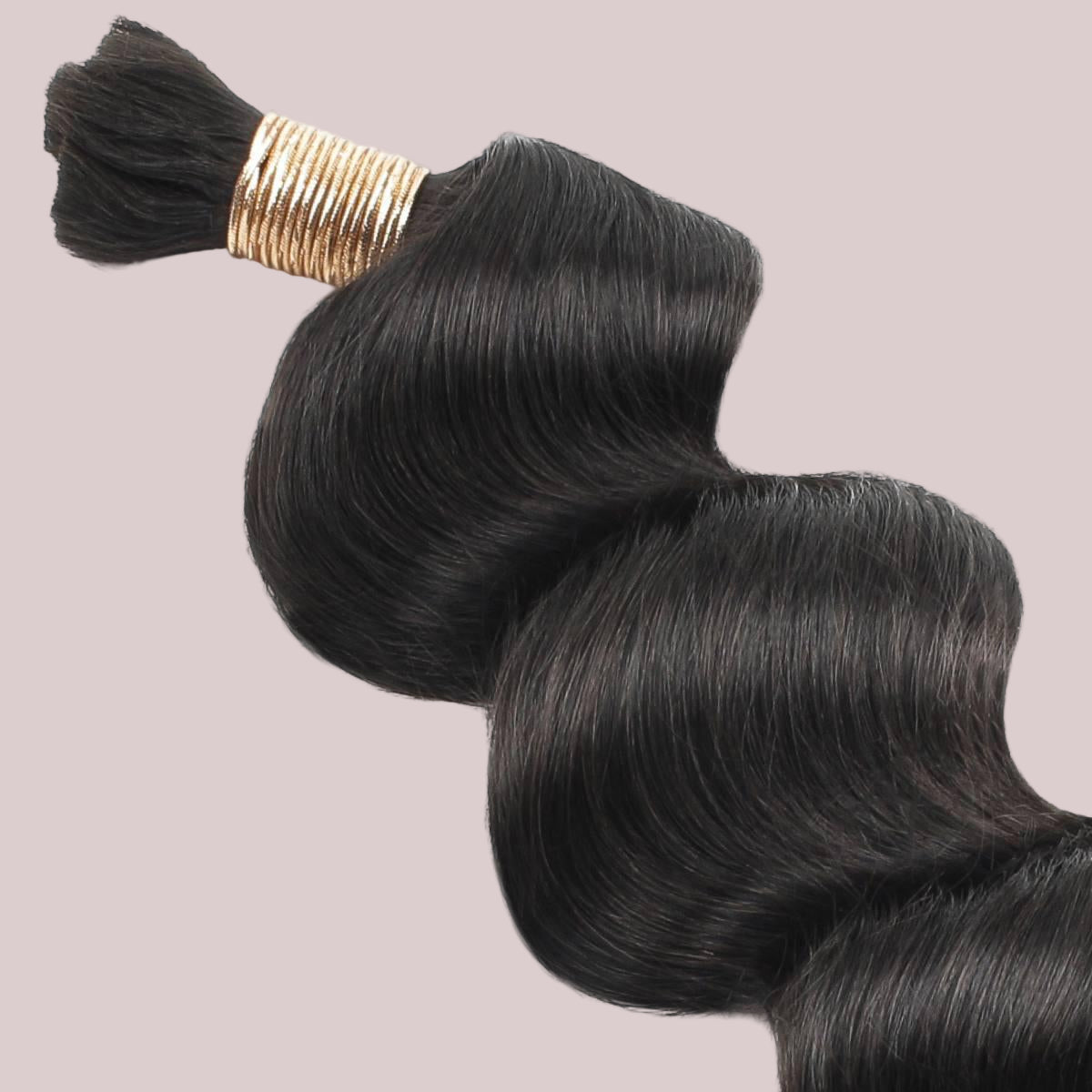 Loose Wave Bulk Human Hair Extensions