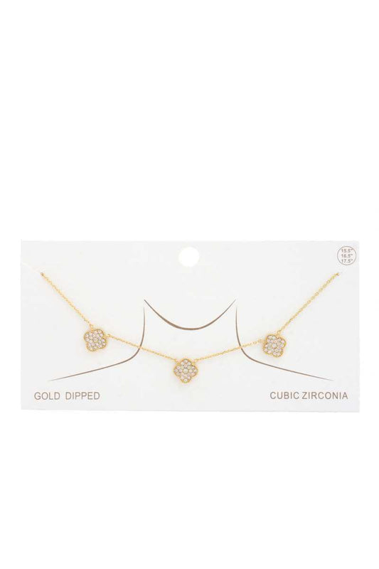 Collier en or trempé de forme marocaine