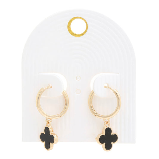 Boucle d'oreille créole de forme marocaine