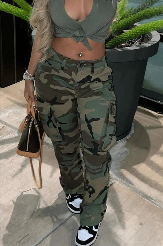 Camouflage Cargo Pants