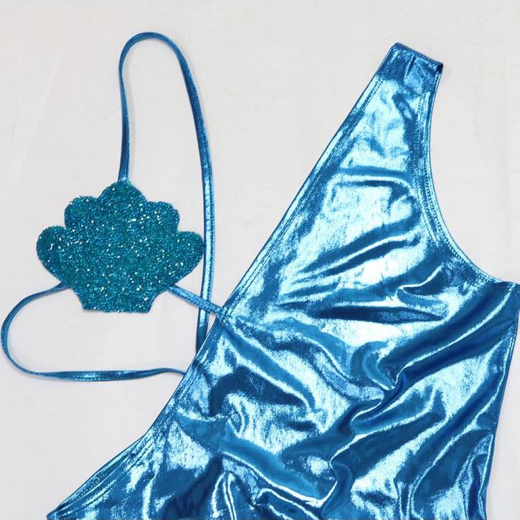 Body dos nu sans manches en patchwork