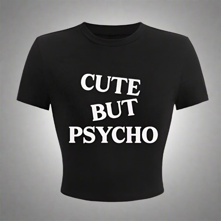 Camisetas cortas de Psycho girl