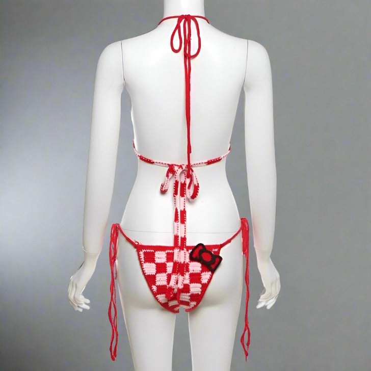 Conjunto de bikini de gatito