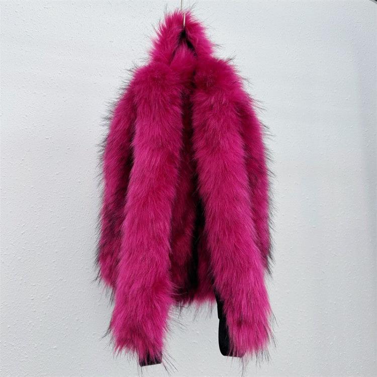 Fluff Patchwork Plush Casual Backpacks