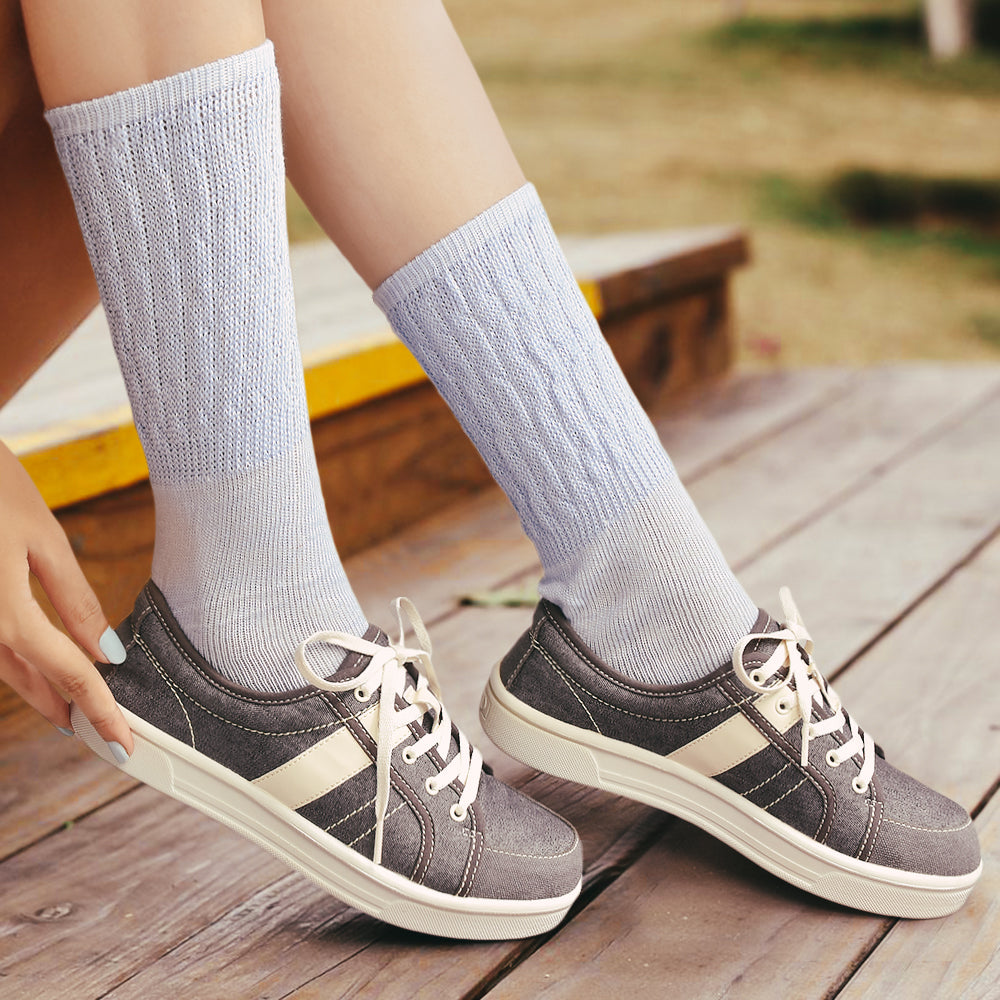 Aerosoft Dormare Women’s Round Toe Casual Comfortable Sneakers.