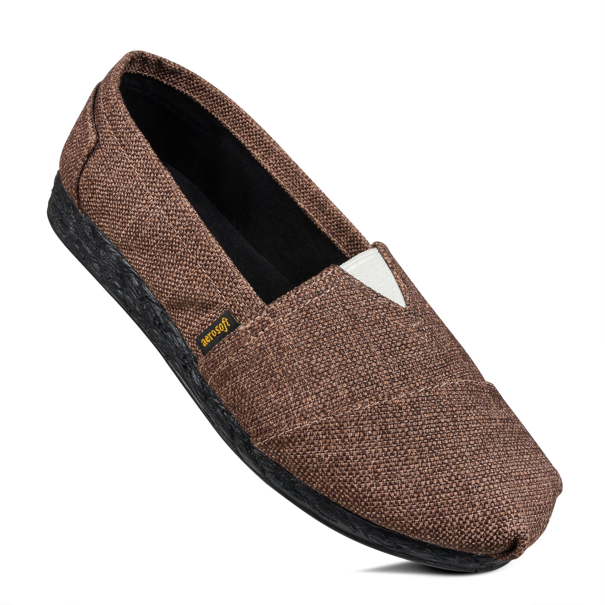 Aerosoft Gradient Women’s Comfortable Round Toe Flat Shoes for Walking.