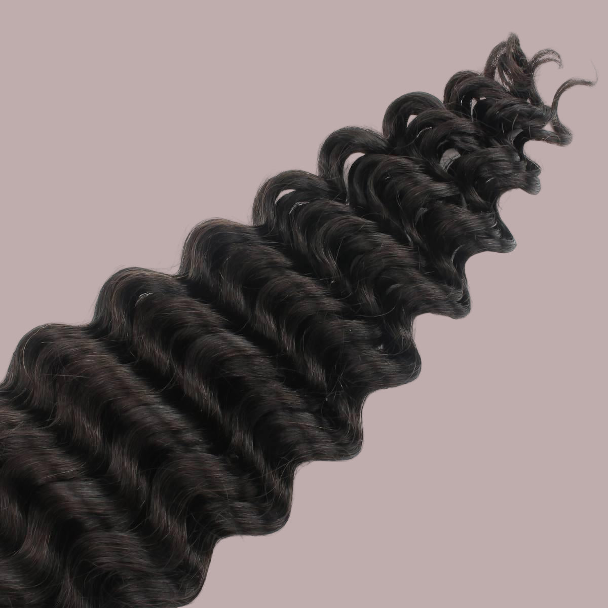 Deep Wave Bulk Human Hair Extensions