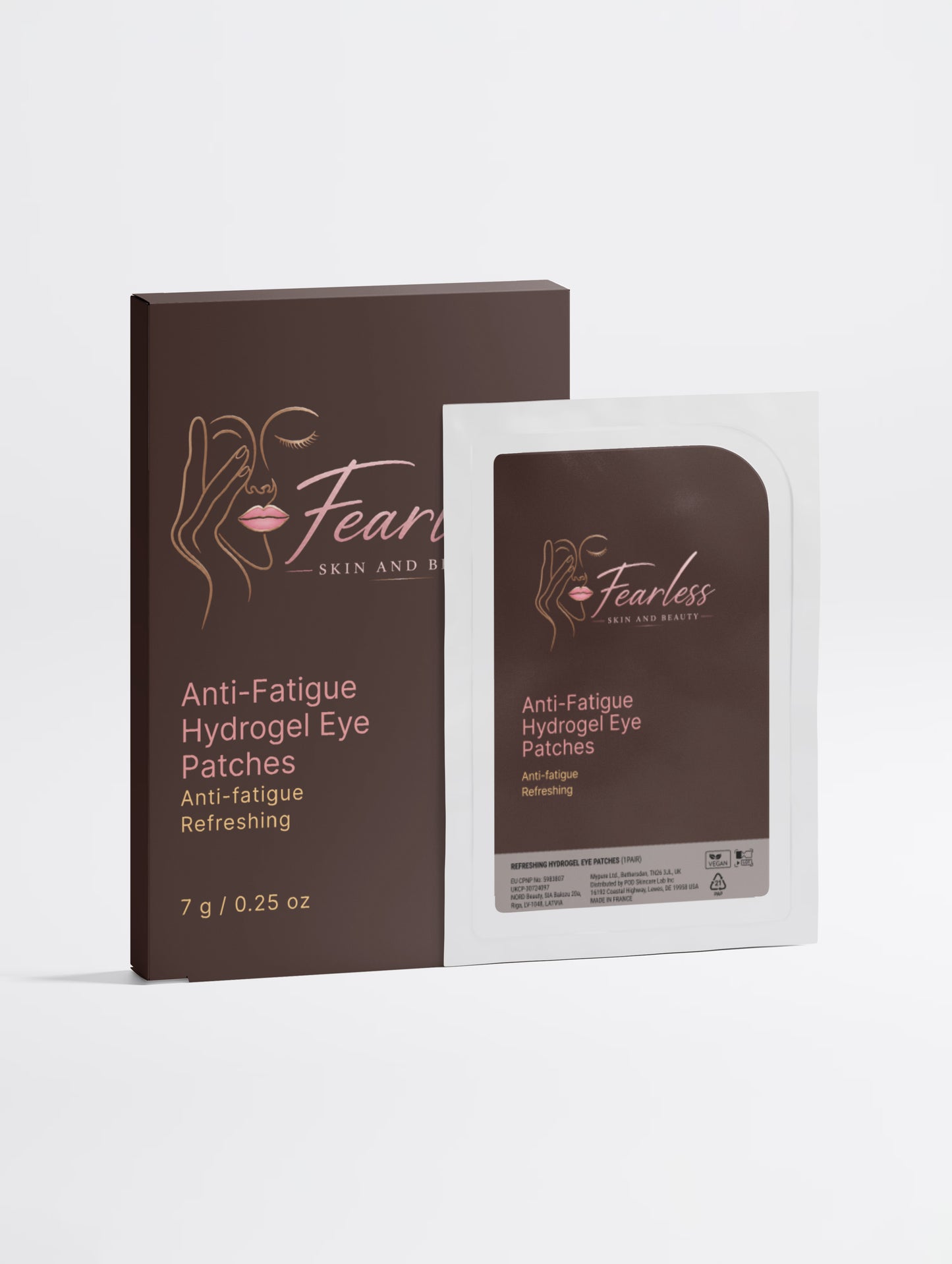 Anti-Fatigue Hydrogel Eye Patches
