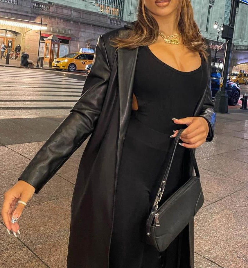 Union Leather Coat