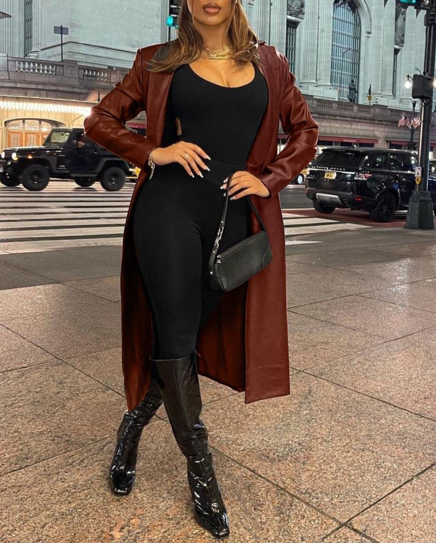 Union Leather Coat
