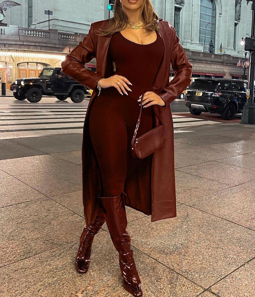Union Leather Coat