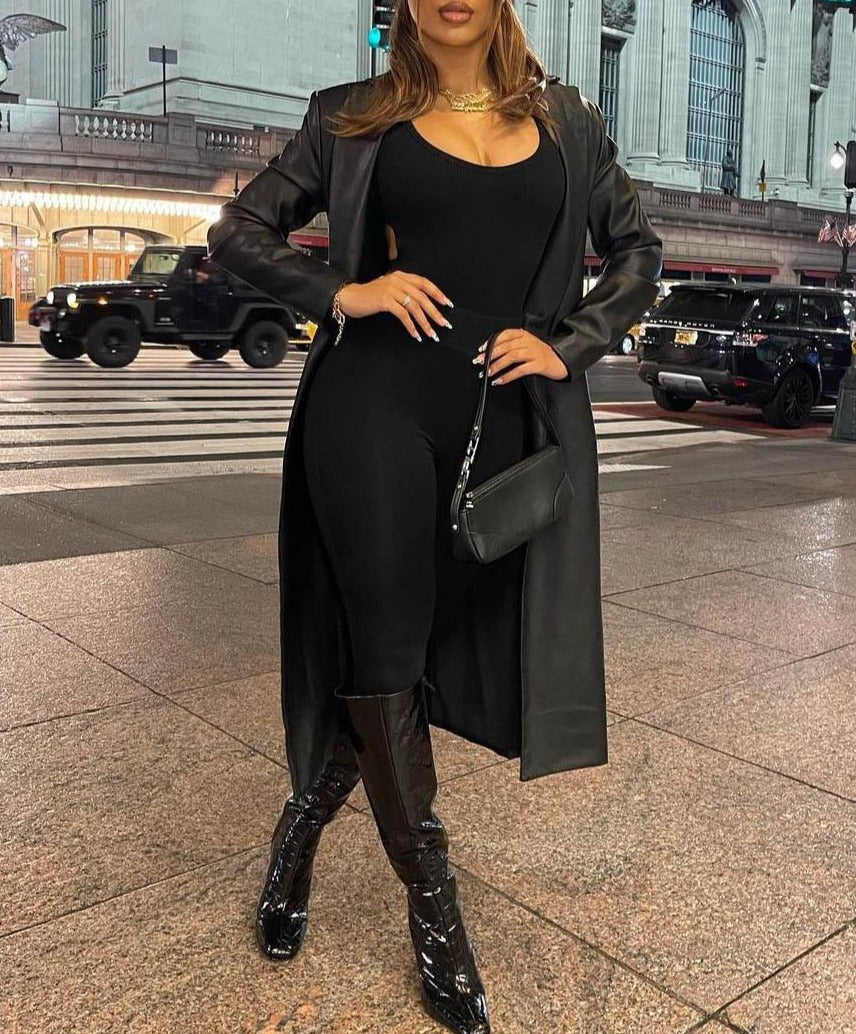 Union Leather Coat