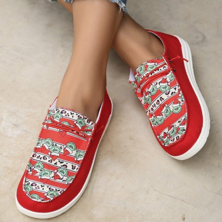 The Grinch Flat Shoes