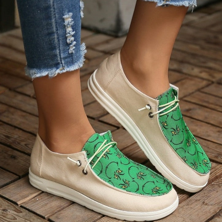 The Grinch Flat Shoes