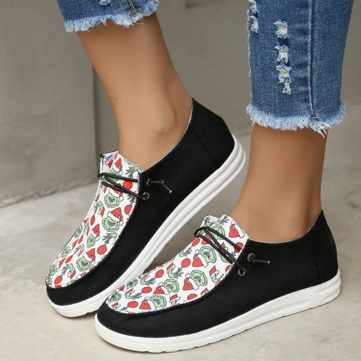 The Grinch Flat Shoes
