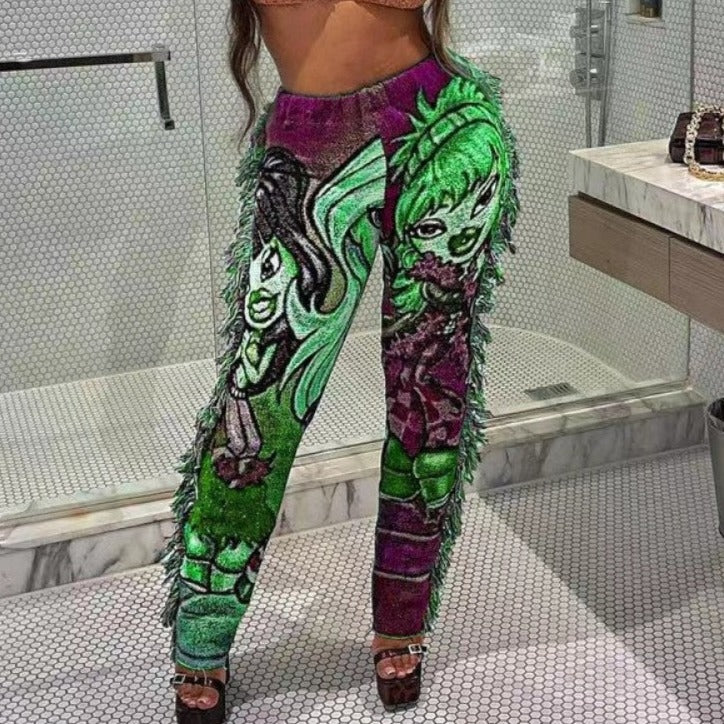 Pantalones con borlas I'm A Brat 