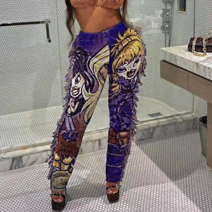 Pantalones con borlas I'm A Brat 