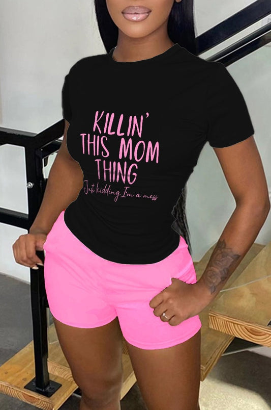 Ensemble short cycliste Mommiana