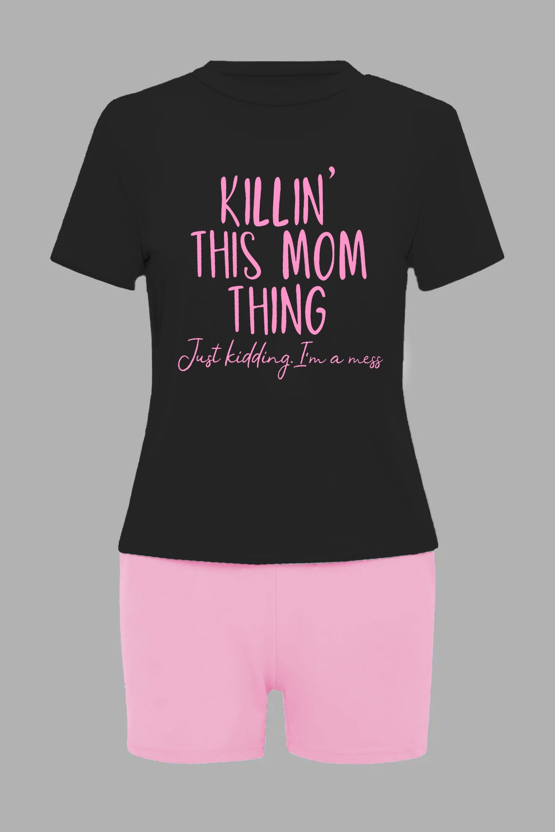 Conjunto de pantalones cortos de motociclista Mommiana