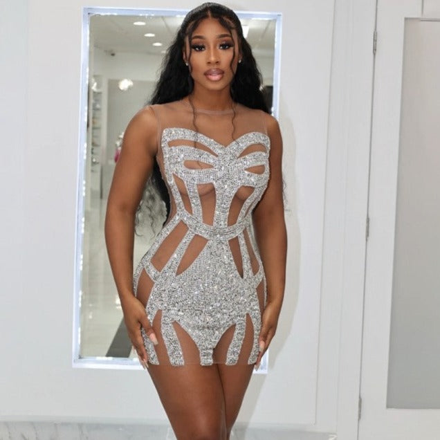 Vestido brillante