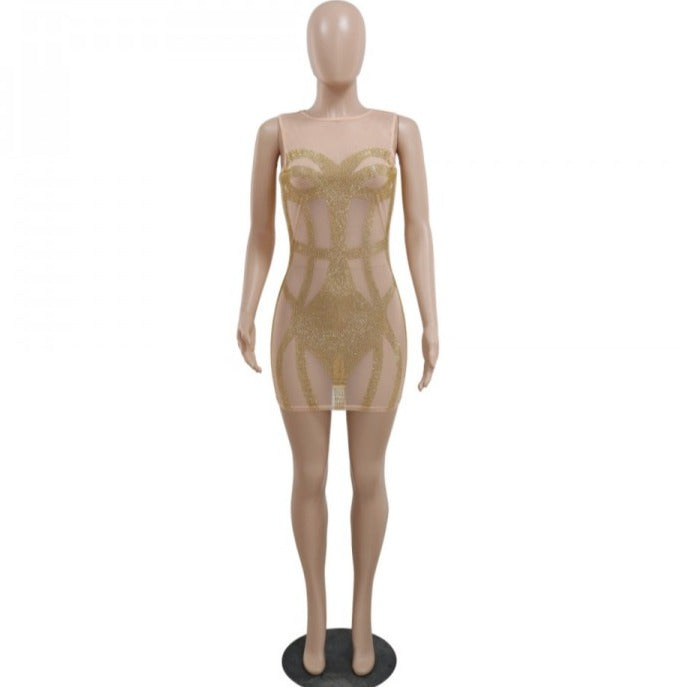 Vestido brillante