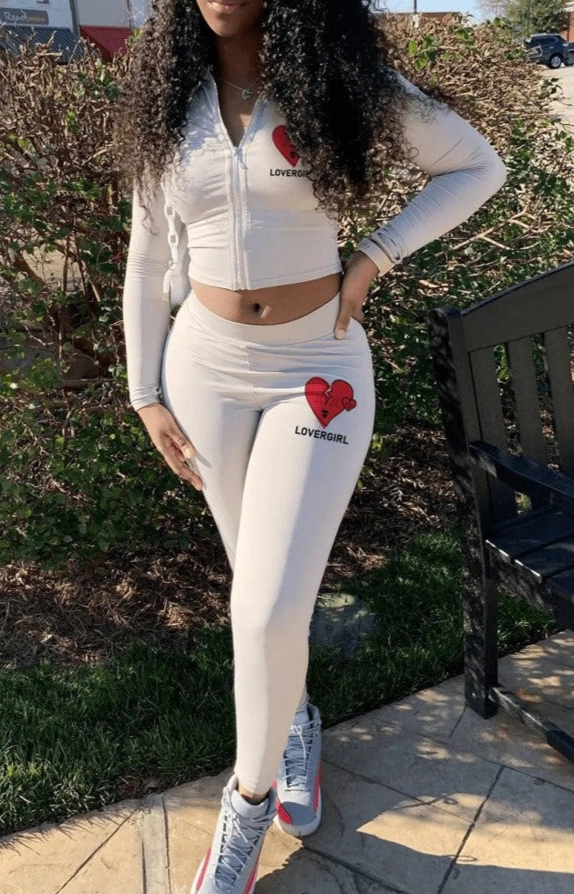 Conjunto de pantalón de dos piezas para chica amante