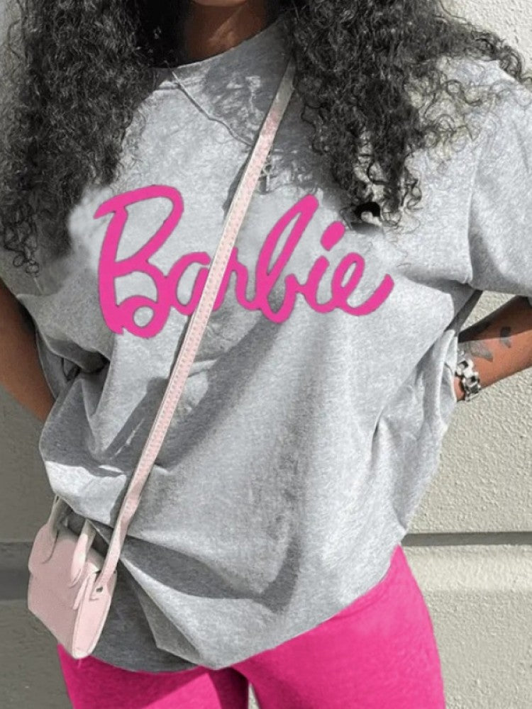 Casual Barbie Pink Pants Set.