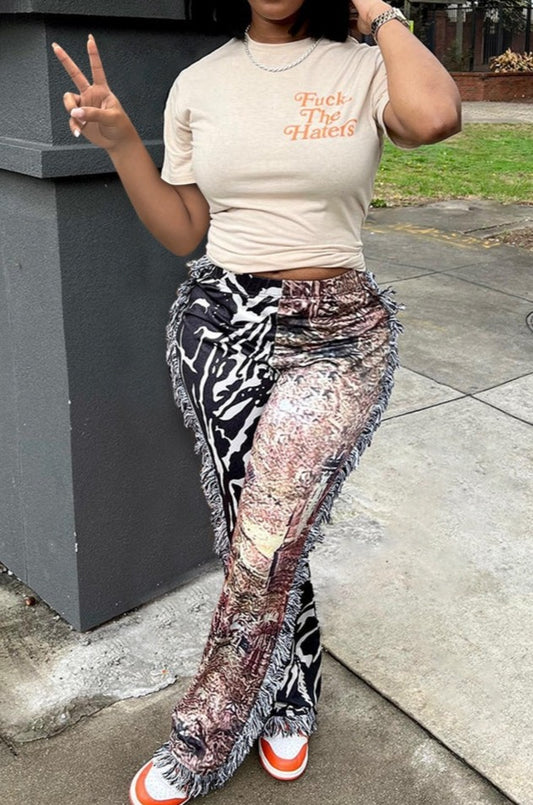 Conjunto de pantalón de dos piezas The Haters