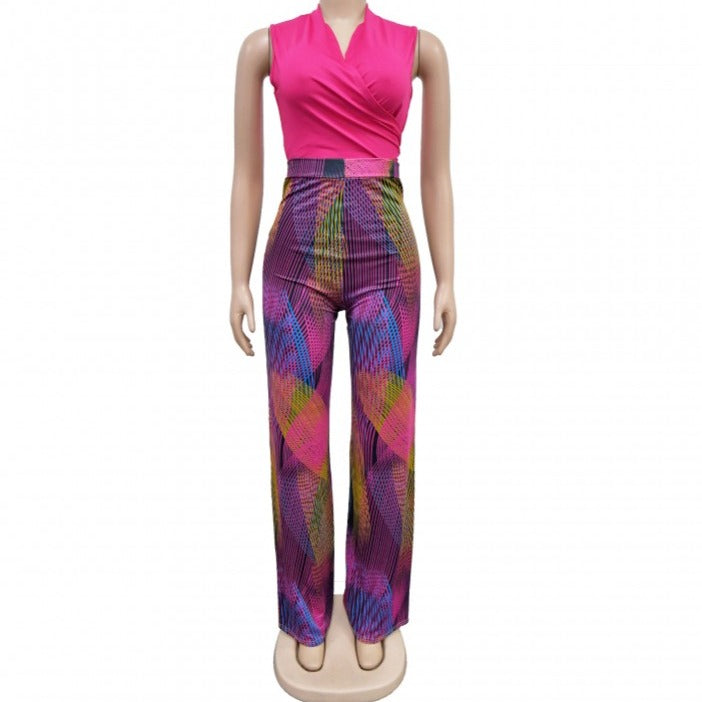 Conjunto de dos piezas de pantalón largo Stardust