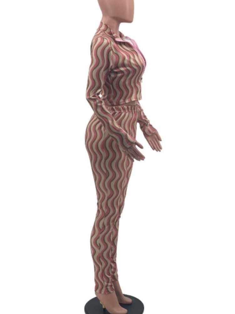 Conjunto de leggings cortos Ripple