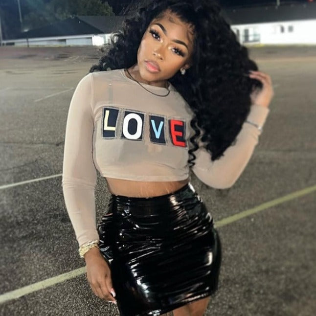 Camiseta corta Love To Love
