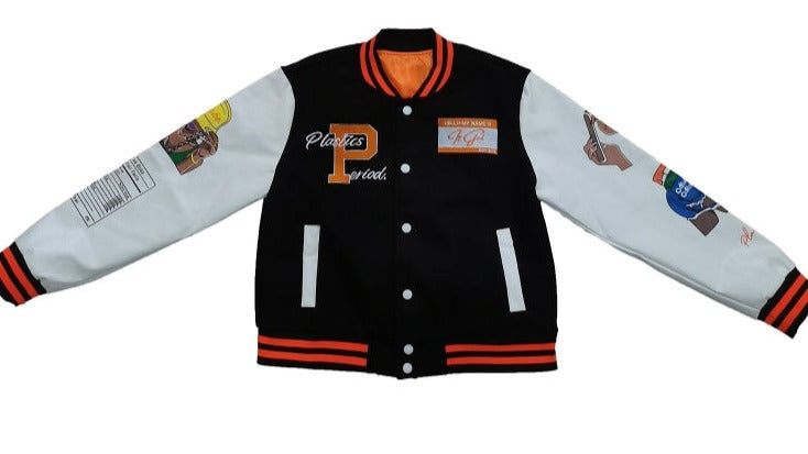 Chaqueta bordada de Plastics At Peace