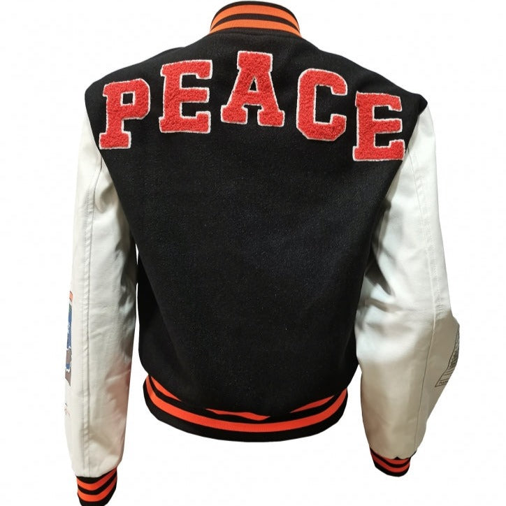 Chaqueta bordada de Plastics At Peace